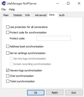 synchronize log files of viewers 